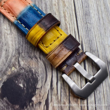 Crazy Horse Leather Watch Strap